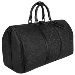 Louis Vuitton Monogram Duffle Keepall Weekend Travel Bag.